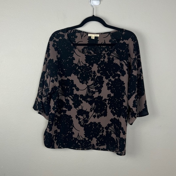 Anthropologie Paper Crown Floral Blouse - Picture 2 of 6